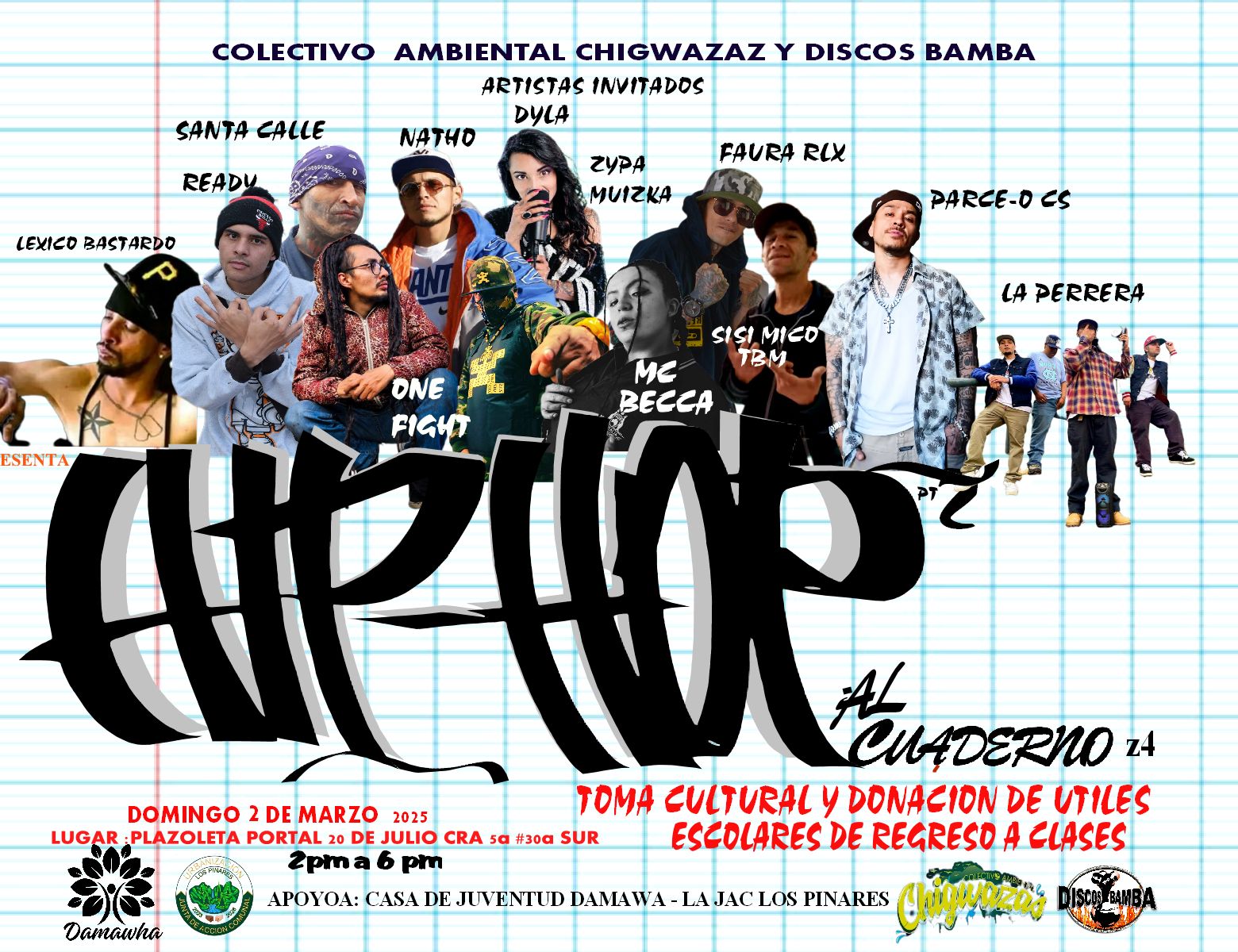RAP AL CUADERNO